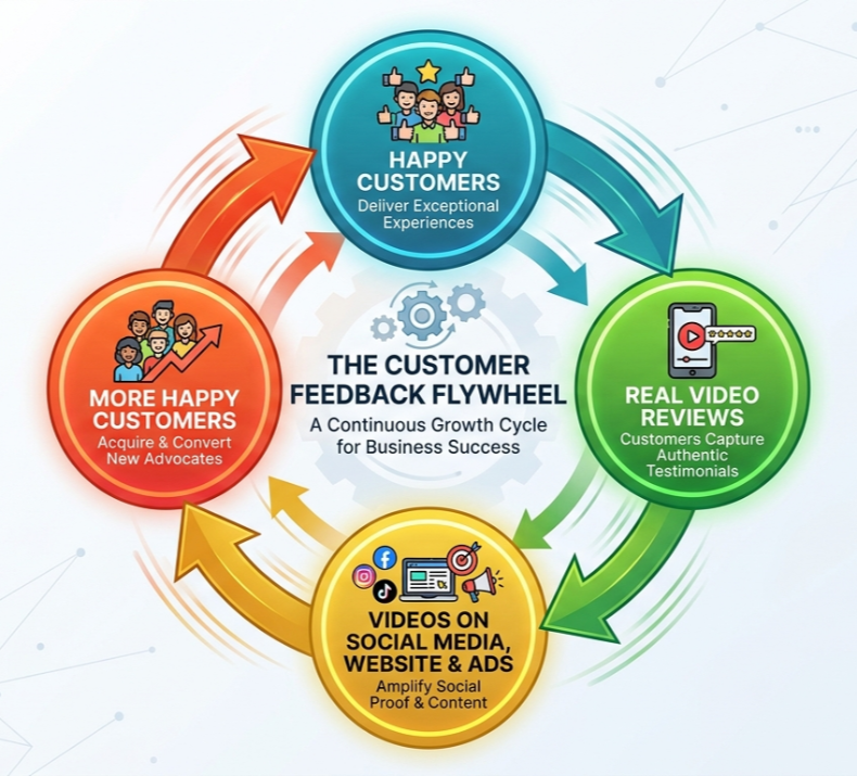 The Customer Feedback Flywheel — A Continuous Growth Cycle for Business Success